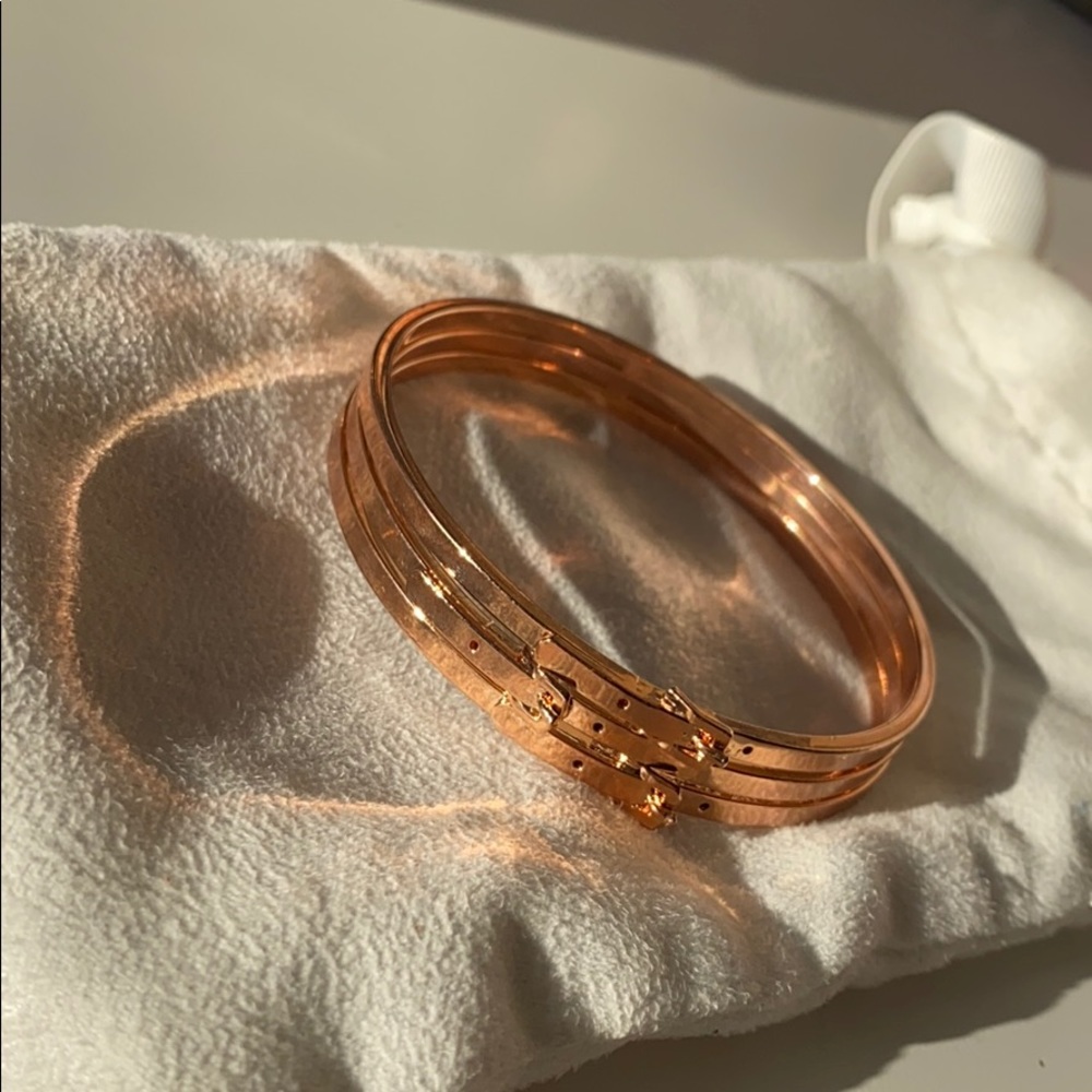 Rose gold park lane bangle